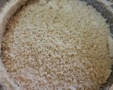 A picture of step 1 of Kaju Katli.