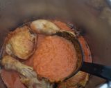 Foto del paso 9 de la receta: Arroz jollof y pollo estofado! Receta nigeriana!