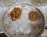 A picture of step 3 of Papri chana chat.