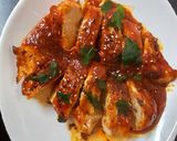 A picture of step 16 of My Spicy Sriacha Honey Chicken 😃#Mainmeal.