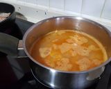 Foto del paso 6 de la receta Lomos de merluza con langostinos