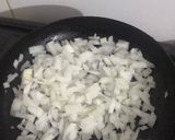 Foto del paso 2 de la receta: Hamburguesa de Pollo y Res con cebolla caramelizada