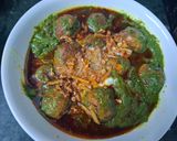 A picture of step 7 of Palak Chicken Malai Kofta.