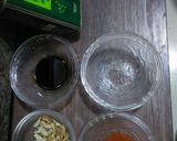 A picture of step 1 of Veggie Fried Rice.