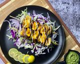 A picture of step 8 of Tandoori paneer tikka.