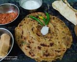 A picture of step 13 of Yummy and Spicy Dhaniya Paratha(Satpuda paratha).