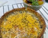 Foto langkah ke 5 dari resep Quiche buttermilk cheddar.
