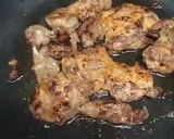 A picture of step 2 of Alfredo creamy pasta with chicken.