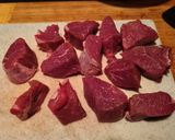 A picture of step 3 of Beef Bourguignon.