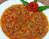 صورة لخطوة 3 من وصفة مسقعة البندورة ولا اسهل 😋😋