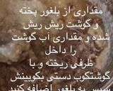 عکس مرحله 4 از دستور حلیم بلغور گندم