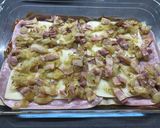 Foto del paso 7 de la receta Lasaña de jamón, queso y bacon