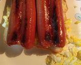 A picture of step 4 of Triple with a Pickle Sandwich.