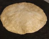 A picture of step 4 of Foxtail millet roti.