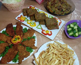 صورة لخطوة 6 من وصفة العجه بالخضروات 🥘