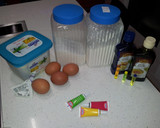 Foto del paso 1 de la receta: Masa para cake pops y mini rosquillas de colores y diferentes sabores