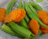 Hình bước làm 3 của món Cơm cháy kho quẹt rau luộc