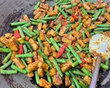 Foto langkah ke 6 dari resep Oseng Tempe & Kacang Panjang.