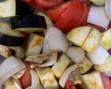 Foto del paso 3 de la receta: Fettuccine con salsa de verduras y feta
