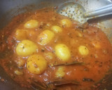 #தக்காளி சமையல் ஆலு  வித் டொமேடோ தம் ரெசிபி ஸ்டேப் 6 புகைப்படம்