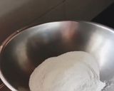 A picture of step 1 of Tirunelveli sweet puttu.