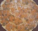 Foto del paso 2 de la receta: Tortilla de cebolla pimiento y calabaza