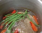 A picture of step 2 of Orange Fish with veggies (Healthy Meal option).