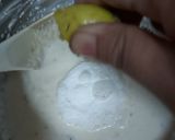 A picture of step 3 of Sooji Dhokla.