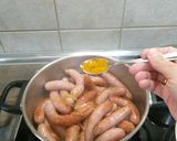 Foto del paso 4 de la receta: Salchichas con curry