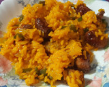 Foto del paso 8 de la receta: Arroz con panceta y longaniza fresca. Airfryer y vitrocerámica