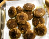 A picture of step 3 of Raw Jackfruit Tikki.