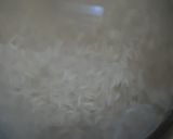 A picture of step 1 of Corn Rice.