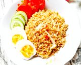 Foto langkah ke 5 dari resep Nasi Goreng Rendang.