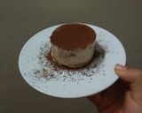 Hình bước làm 9 của món Bánh tình yêu tiramisu không cần lò nướng