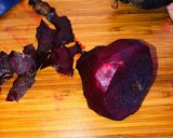 Foto del paso 1 de la receta: Carpaccio de Betabel con queso parmesano