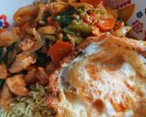 รูปขั้นตอนการทำที่ 7 ของ ไก่ผัดซอสโคจูจัง!