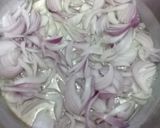 A picture of step 2 of Aloo Matar Gosht.
