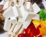 Hình bước làm 1 của món Nấm Đậu Hủ Non Nướng Giấy Bạc