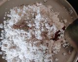 A picture of step 1 of Rice flour Modak.