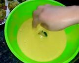 A picture of step 5 of Aloo Chop.