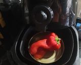 Foto del paso 1 de la receta: Ají morrón asado en airfryde