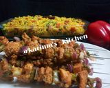 A picture of step 3 of Chicken kebab.