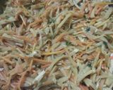Foto langkah ke 4 dari resep Lumpia Isi Ayam Rebung.