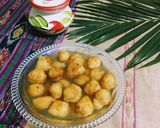 A picture of step 6 of Bengali Rosh Bora / Sweet Lentil Dumplings.