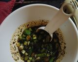 A picture of step 2 of Dragon Noodles.