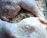 Csirkecombok almás - lecsós savanyúkáposzta ágyon recept fázis 5 fotója