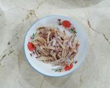Hình bước làm 2 của món Mực khô chiên nước mắm
