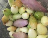 A picture of step 4 of Pickled Onions.