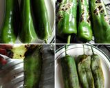 Foto del paso 1 de la receta: Chiles verdes rellenos