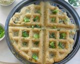A picture of step 5 of Jalapeno Cornbread Waffle.